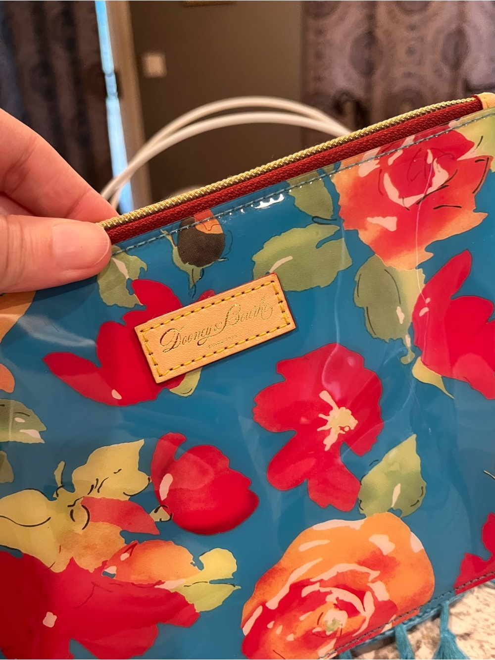 Dooney and Bourke Floral Cosmetic Pouch - Picture 5 of 10